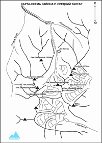 карта Талгара