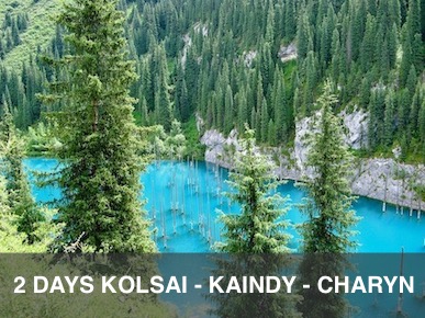 2-day trip Charyn Kolsay Kaindy