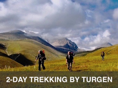 2-day trekking by Turgen gorge