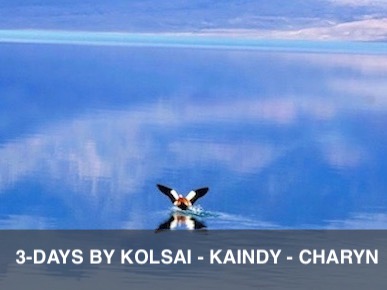 3-day trip Kolsay Kaindy Charyn
