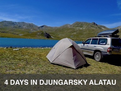 4-day trip by Dzhungarsky Alatau mountains