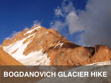 Bogdanovich glacier day hike