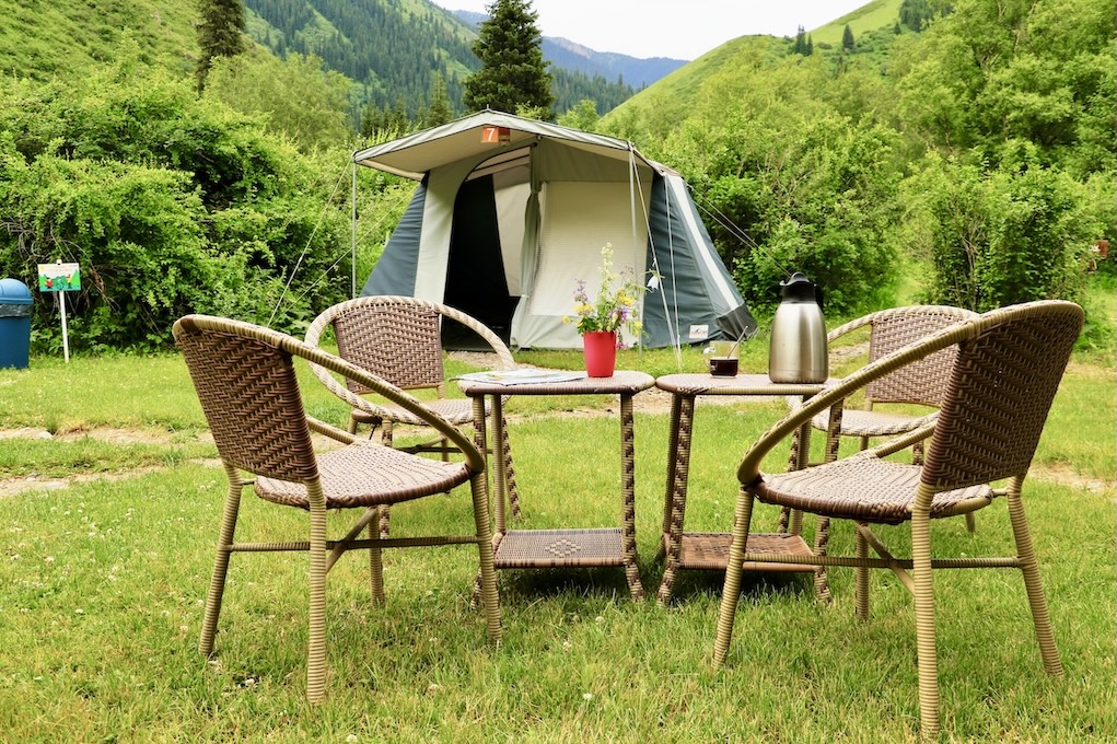 Кемпинг Trekking Club в ущелье Тургень