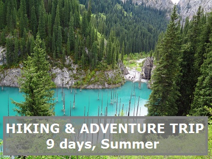 9-day adventure & hiking trip, Summer
