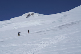 On the slopes of Elbrus
