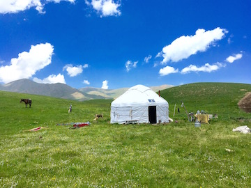 Kazak yurta
